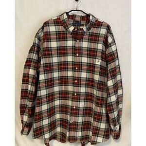 Ralph Lauren Men’s 4XTG Red Multi Color Plaid